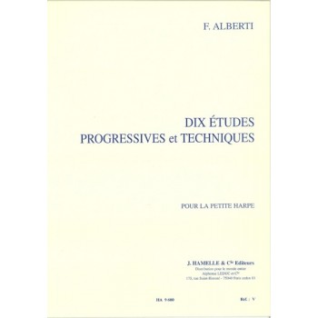Dix / 10 Etudes Progressives et Techniques Dix / 10 Etudes Progressives et Techniques